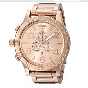 Nixon Rose Gold 51-30 Chrono